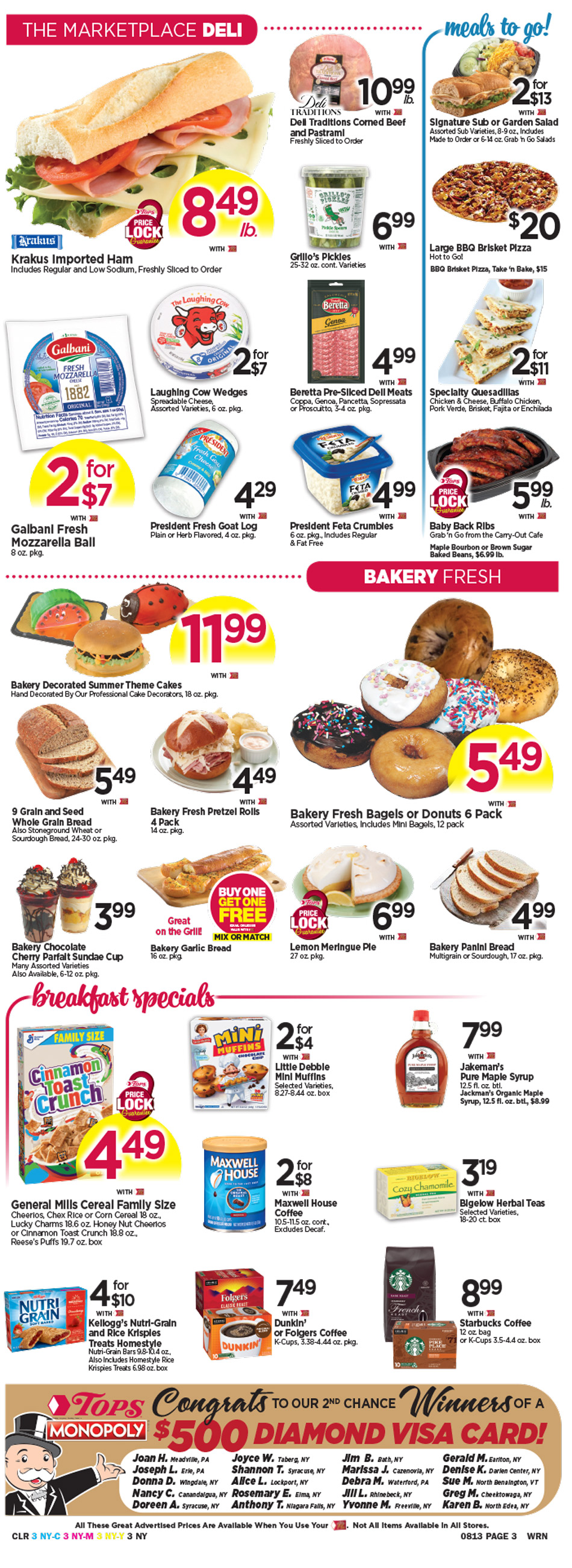 Tops Friendly Markets - for Store 603